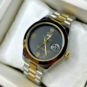 New Edition Imported Watch( Two Tone Black )