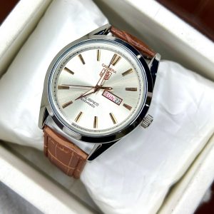 Brown Carrera Model With Day And Date
